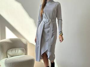 Сукня ORIGA Тея 193457 42/XS Сіро-блакитна (961)