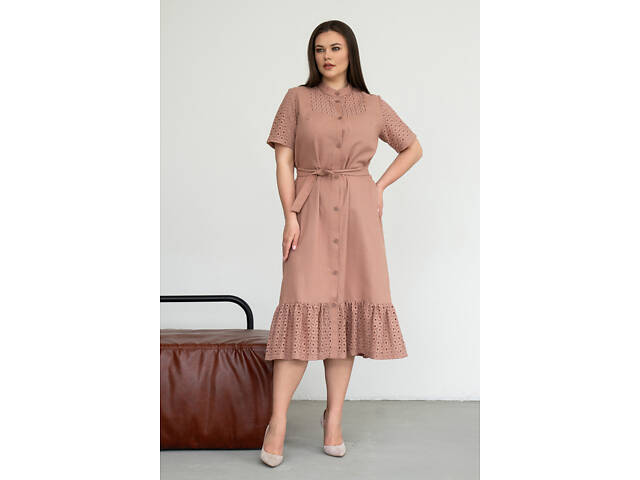 Платье RiMari Аула СК 0125 54 Капучино (21786) - Фото 10