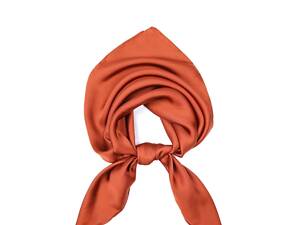 Платок женский однотонный LuckyLOOK Rosemary 70x70 см Коричневый 748-033