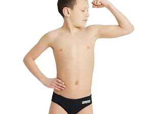 Плавки Arena Team Swim Briefs Solid Kids 6 Black/White (1097-004774-550 6)