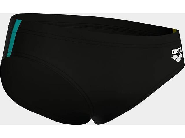Плавки для хлопчиків Arena SWIM BRIEFS SOLID Чорний, Жовтий 116 см (008371-583 116) - Фото 6