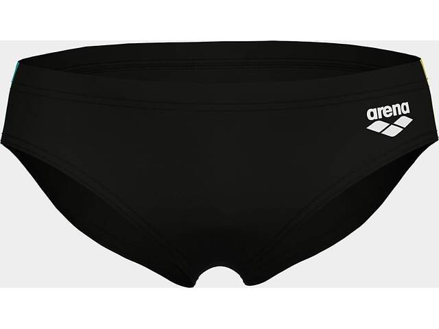 Плавки для хлопчиків Arena SWIM BRIEFS SOLID Чорний, Жовтий 116 см (008371-583 116) - Фото 8