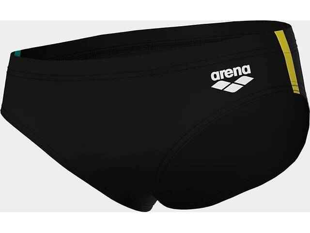 Плавки для хлопчиків Arena SWIM BRIEFS SOLID Чорний, Жовтий 116 см (008371-583 116) - Фото 9
