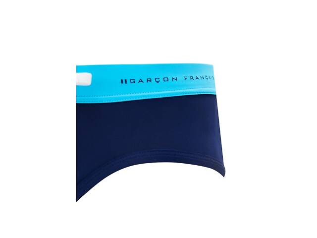 Плавки пляжні Garcon Francais Slip de Bain17 M Marine Turquoise (3701195807814) - Фото 3