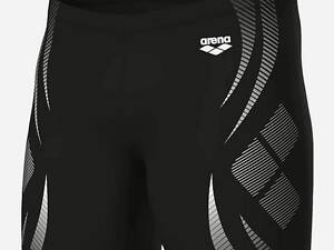 Плавки-шорти чоловічі Arena POSEIDONIA SWIM MID JAMMER Чорний, Білий 105 (009091-501 105)