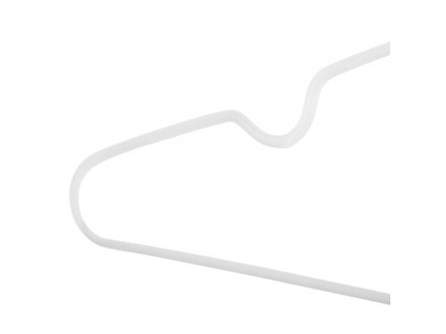 Плечики Ardesto Металеві з ПВХ покриттям Білі 40.5 см 5 шт. (ARHC2805W) - Фото 4