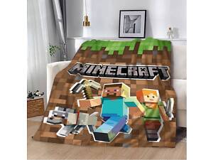 Плед 3D Мир MINECRAFT 12262 135х160 см