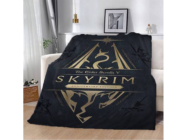 Плед 3D Skyrim 13263 135х160 см - Фото 1