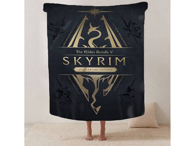 Плед 3D Skyrim 13263 135х160 см - Фото 2