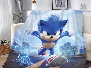 Плед 3D Соник 12247 135х160 см