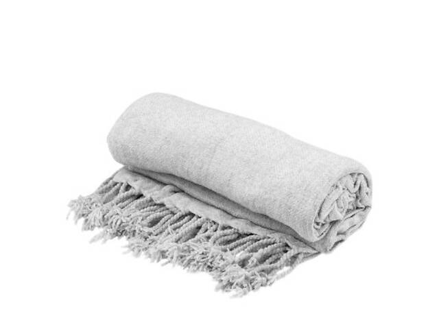 Плед Ardesto Chenille 140х190см, 100% поліестер, сірий світлий (ART0201CH) - Фото 3
