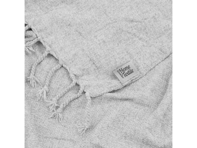 Плед Ardesto Chenille 140х190см, 100% поліестер, сірий світлий (ART0201CH) - Фото 4