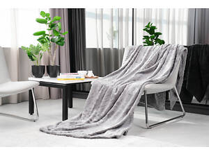 Плед Ardesto Embossed ART-0304-EB 200х200 см серый