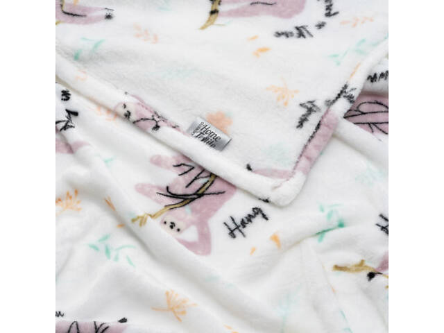 Плед Ardesto Flannel 100% поліестер, лінивці 160х200 см (ART0115PB) - Фото 4