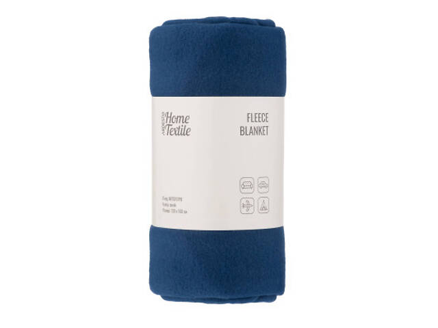 Плед Ardesto Flannel 100% поліестер, синій 200х220 см (ART0214SB) - Фото 1