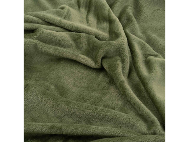 Плед Ardesto Flannel 100% поліестер, зелений 200х220 см (ART0212SB) - Фото 3