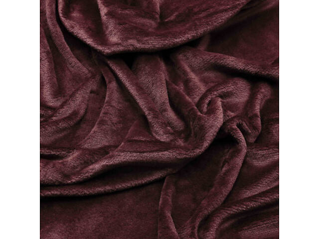 Плед Ardesto Flannel 160х200см, 100% поліестер, бургунди (ART0221SB) - Фото 4