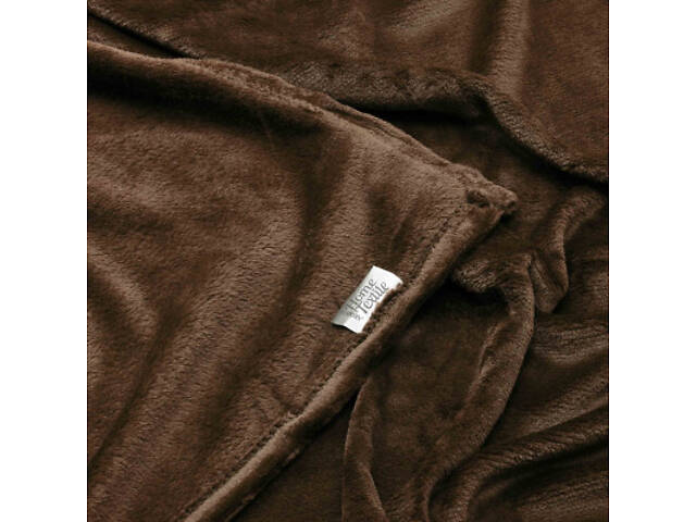 Плед Ardesto Flannel 160х200см, 100% поліестер, коричневий (ART0217SB) - Фото 3