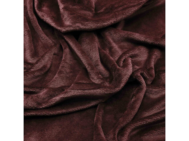 Плед Ardesto Flannel 200х220см, 100% поліестер, бургунди (ART0222SB) - Фото 4