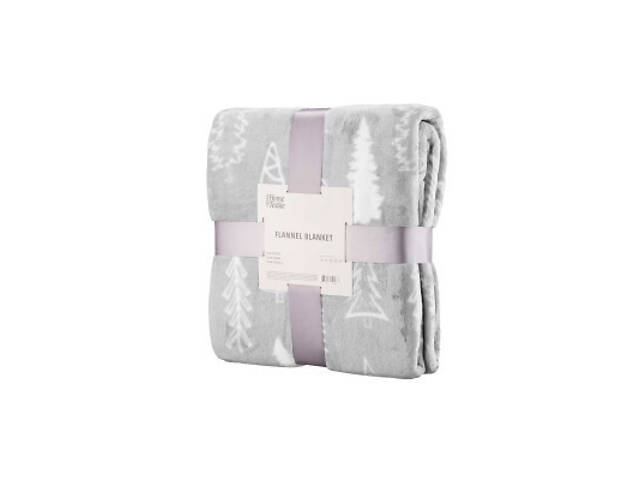 Плед Ardesto Flannel ялинки 160х200 см (ART0110PB) - Фото 1