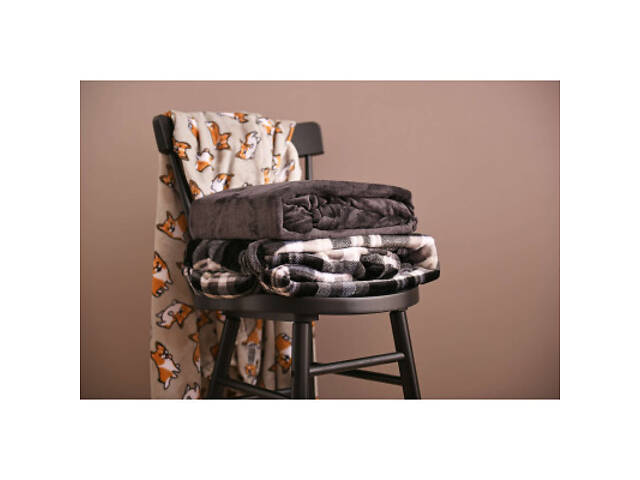 Плед Ardesto Flannel коргі, 160х200 см (ART0109PB) - Фото 2