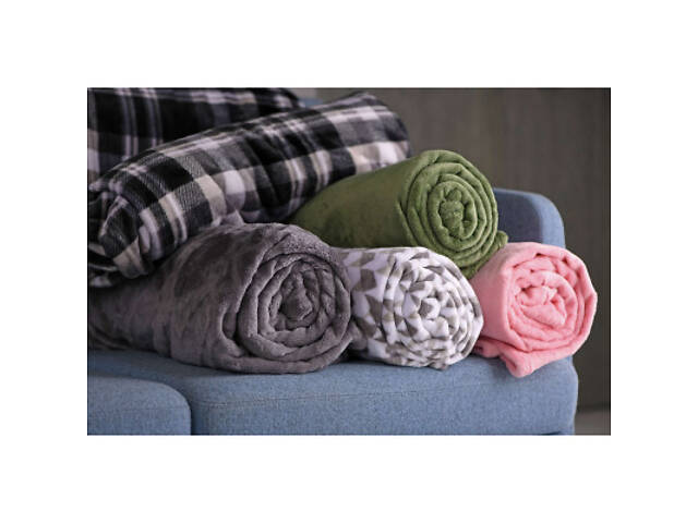 Плед Ardesto Flannel темно-сірий, 160х200 см (ART0210SB) - Фото 10