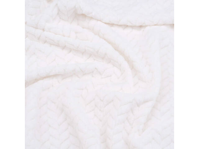 Плед Ardesto Jacquard Braid 200х220см, 100% поліестер, айворі (ART0202JB) - Фото 4