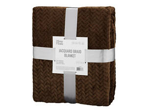 Плед Ardesto JaСquard Braid ART0205JB 160х200 см коричневый