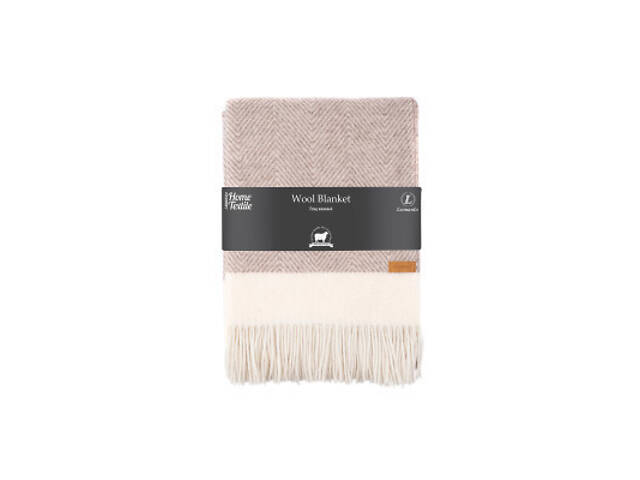 Плед Ardesto Leonardo Bianco 140x200см, тауп (ART0501LB) - Фото 1