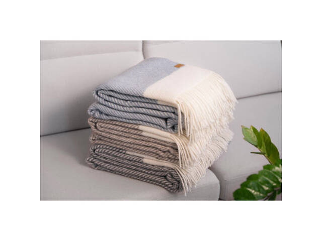 Плед Ardesto Leonardo Bianco 140x200см, тауп (ART0501LB) - Фото 8