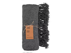 Плед Ardesto Сhenille ART0203СH 140х190 см темно-серый