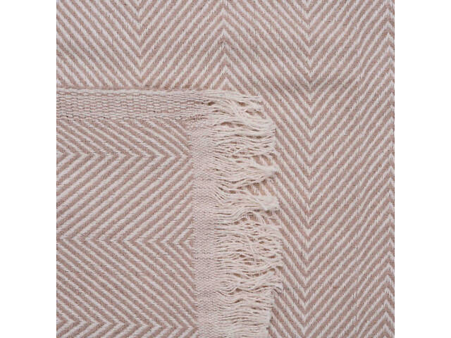 Плед Ardesto Summer 100% бавовна, бежевий 140х190 см (ART0915SE) - Фото 5