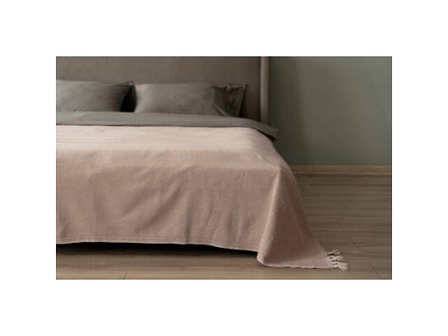 Плед Ardesto Summer 100% бавовна, бежевий 140х190 см (ART0915SE) - Фото 10