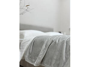 Плед Ecotton 220х240 см Well Soft светло-серый (24-3615 Cool gray)