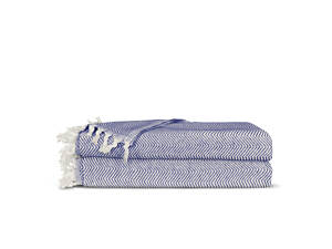 Плед хлопковый 200х230 TWISTY CS4 Cosas