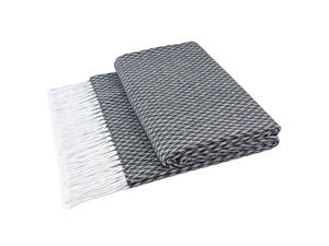 Плед хлопковый Love You LINDA 4654 140х200 см серый