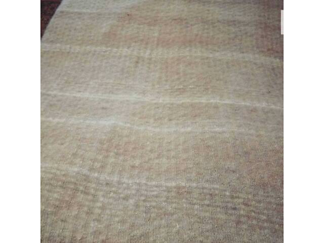 Плед з пуху чау-чау. Пух попряден на тонку шовкову нитку. Малюнок ШАХМАТКА. - Фото 2