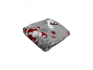 Плед Морозный Санта Прованс 130х170 см Разноцветный (7506)