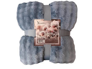 Плед Versailles Рельефный Атлантида VS-PR-4400A 200х220 см синий