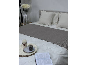 Плед Vladi 140x200 см шерстяно-кашемировый 40/5% Тоскана коричневый.