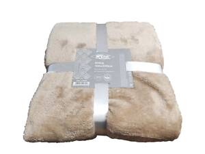 Плед Werk Сердолик бежевый WFB-3200BG 160х200 см бежевый