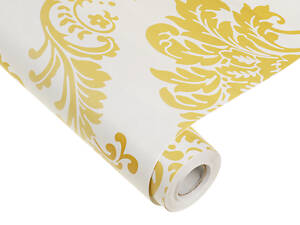 Плівка Supretto самоклеюча 8 м Біла з золотом (CZ2771260002)