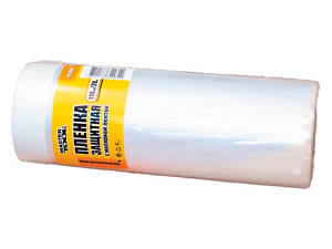 Пленка защитная с малярной лентой Mastertool - 1,1 х 20 м