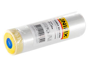 Пленка защитная с малярной лентой Unifix - 1,4 х 20 м