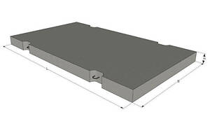 Плита дорожная ПДС 3-1,5-0,16