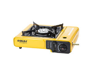Плита газовая одноконфорочная с пьезоподжигом и адаптером (кейс) SIGMA 2903431