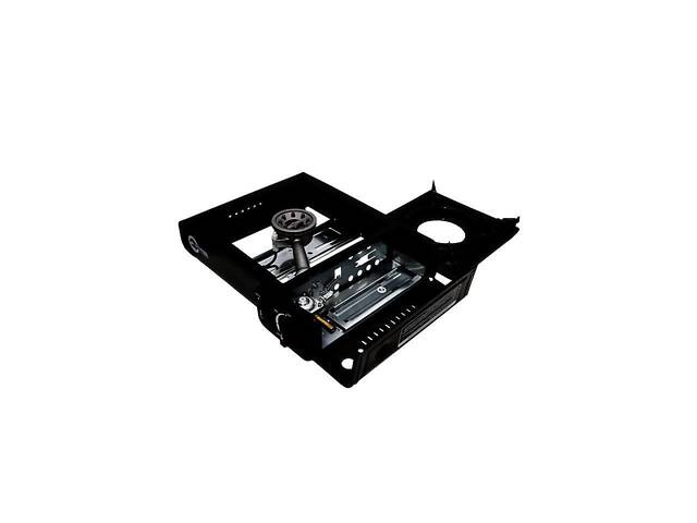 Плита газова портативна Intertool — 342 x 275 x 113 мм з адаптером - Фото 5