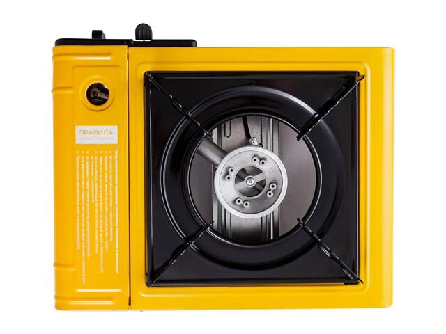 Плита газова портативна Сила — 342 x 285 x 113 мм сушений з перехідником - Фото 2