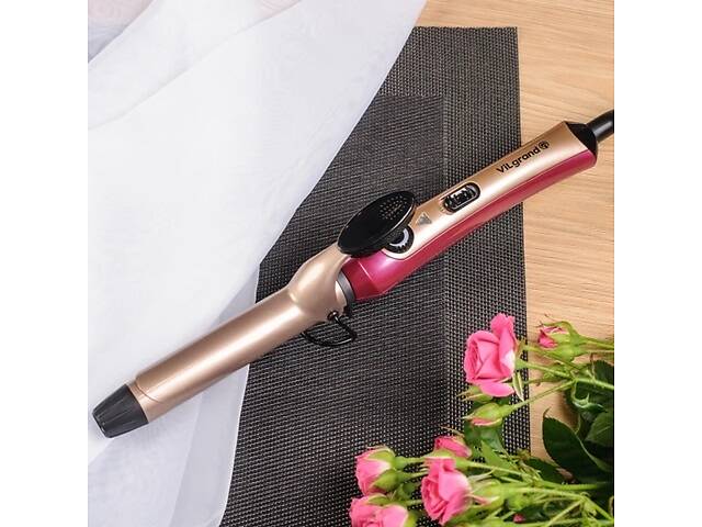 Плойка для волосся Vilgrand VHC-3062 red 65 Вт червона - Фото 2