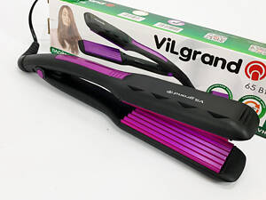Плойка-гофре для волос ViLgrand VHS-110. Цвет: фиолетовый